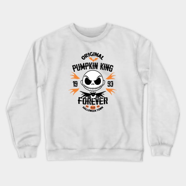 Pumpkin King Forever Jack Skellington Crewneck Sweatshirt by EnchantedApparel